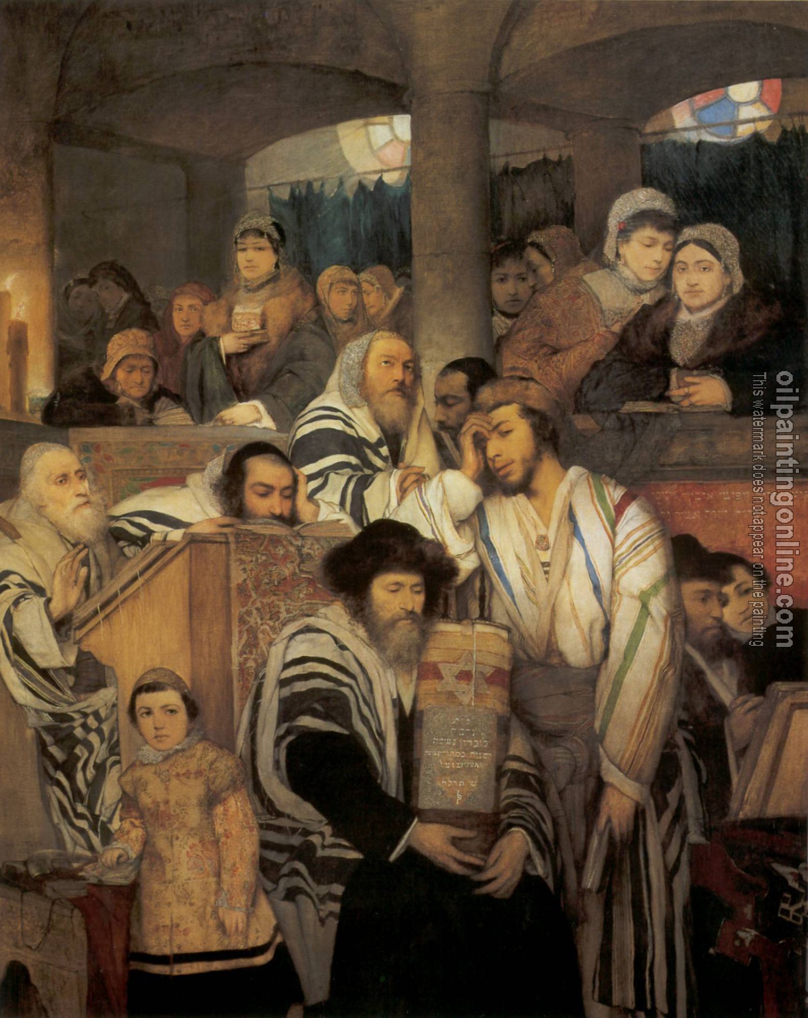 Oil Painting Reproduction - Jewish art